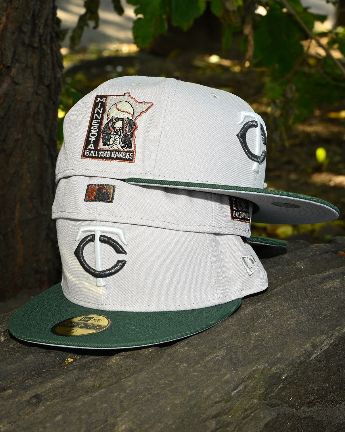 Minnesota Twins 1965 All Star Game Stone/Emerald Green 59Fifty New Era