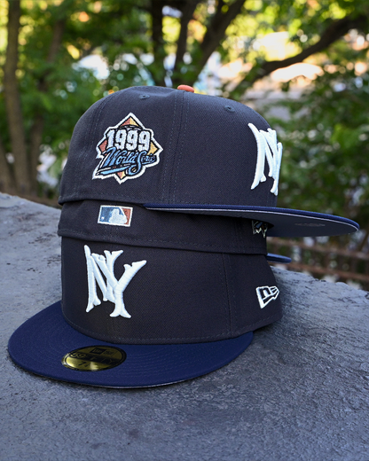 Restock! New York Yankees 1999 World Series Misty Morning/Navy 59Fifty New Era