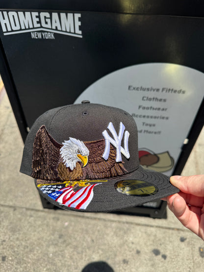 New York Yankees Eagle Black 59Fifty New Era