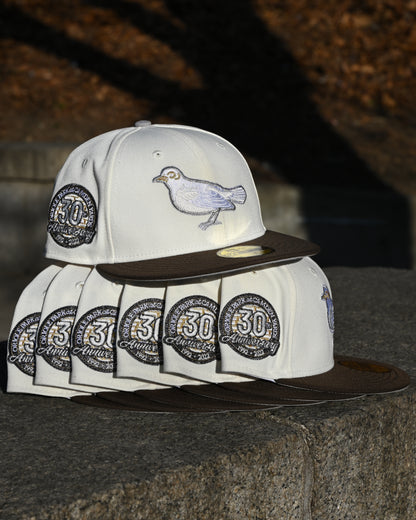 Balitmore Orioles 30th Anniversary Chrome White/Walnut 59Fifty New Era