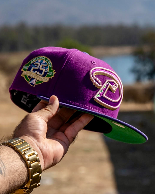 Arizona Diamondbacks 25th Anniversary Sparkling Grape/New Orchid 59Fifty New Era