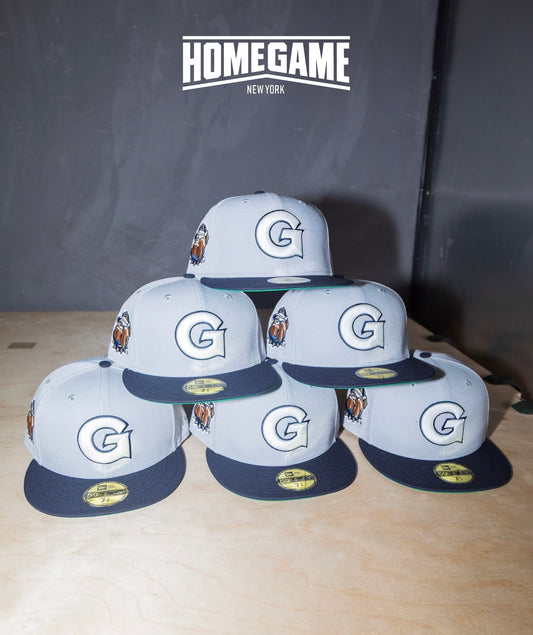 Georgetown Hoyas Misty Morning/Navy 59Fifty New Era