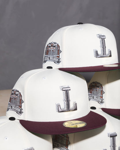 Texas Rangers Final Season Chrome White/Maroon 59Fifty New Era