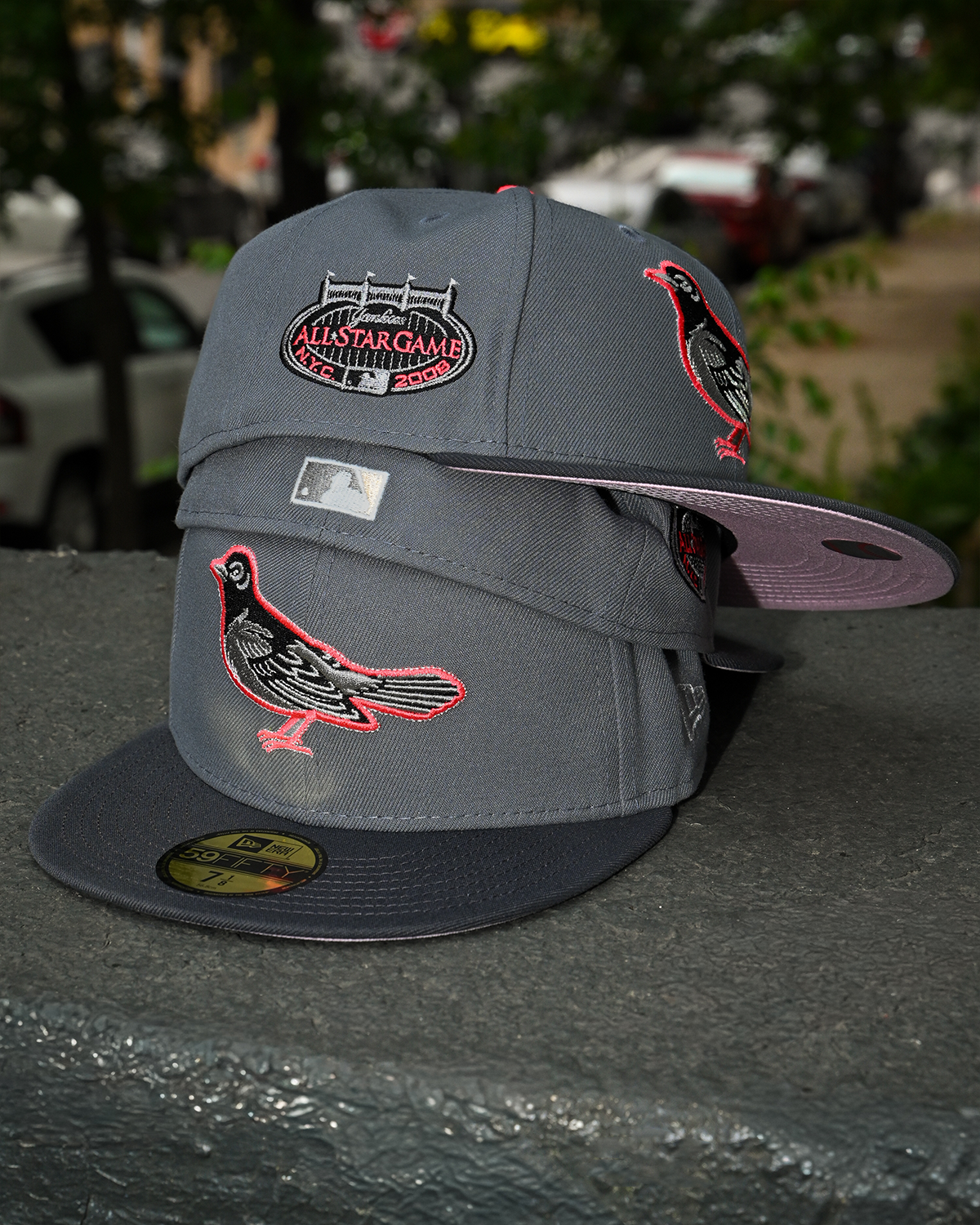 Baltimore Orioles 2008 All Star Game Misty Morning/Graphite 59Fifty New Era