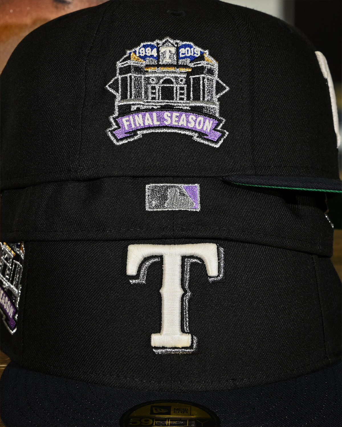 Texas Rangers Final Season Black/Navy 59Fifty New Era