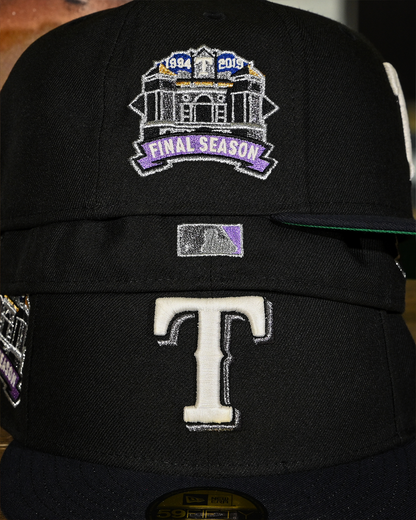 Texas Rangers Final Season Black/Navy 59Fifty New Era