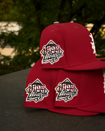 Shock Drop! New York Yankees Kanji 1999 World Series Red 59Fifty New Era