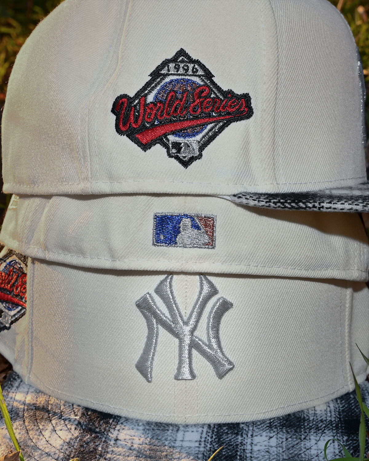 New York Yankees 1996 World Series Chrome White/Plaid 59Fifty New Era