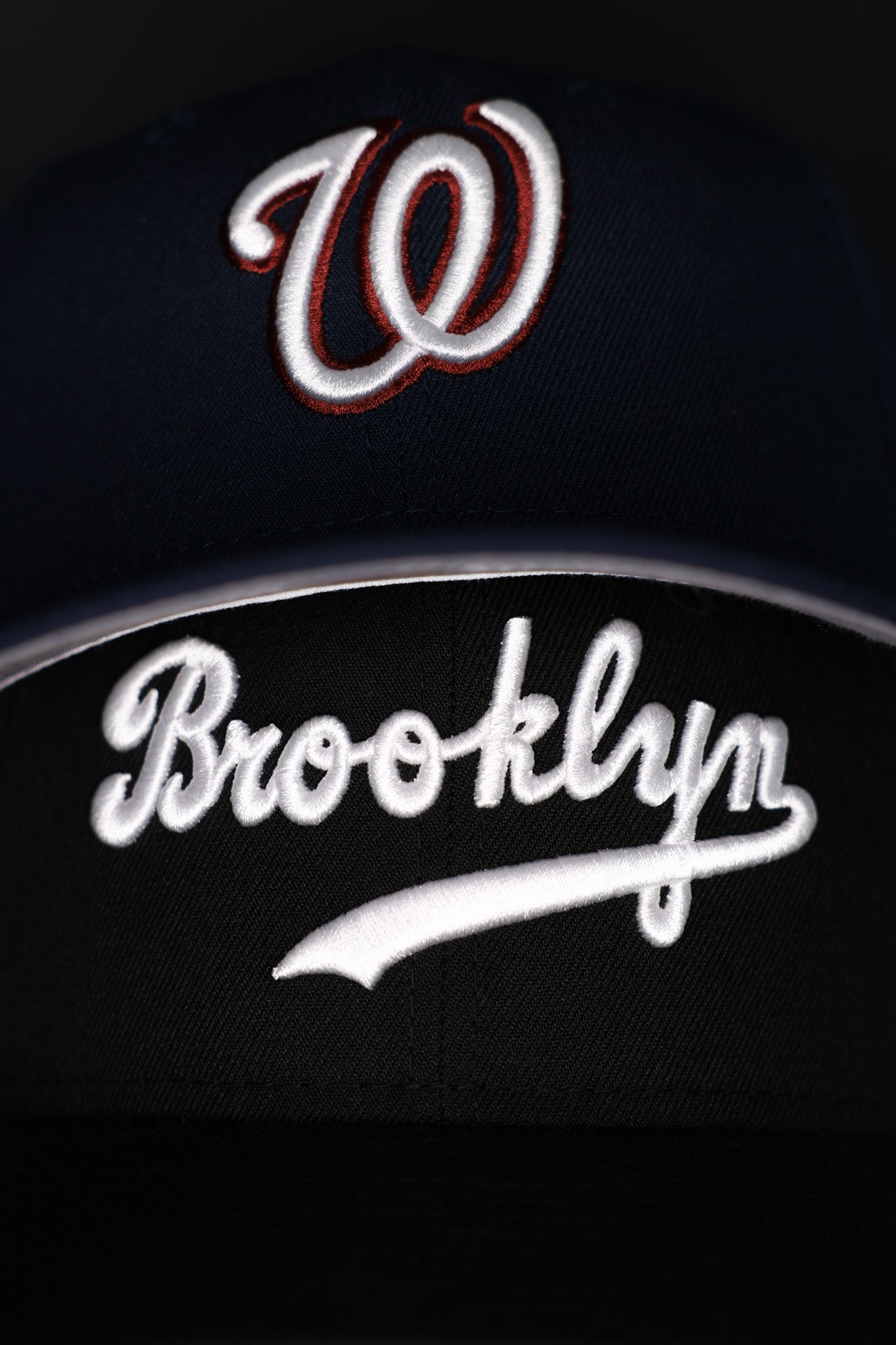 Brooklyn Dodgers World Champion Ship 1955 Black 59Fifty New Era