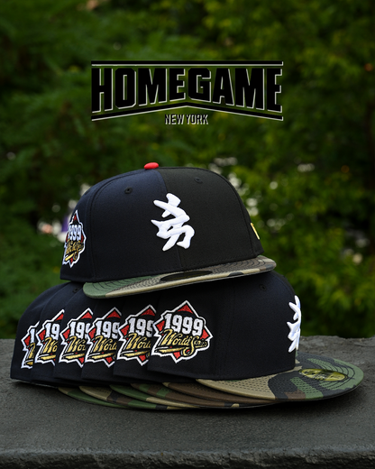 New York Yankees Kanji 1999 World Series Black/Navy/Woodland Camo 59Fifty New Era
