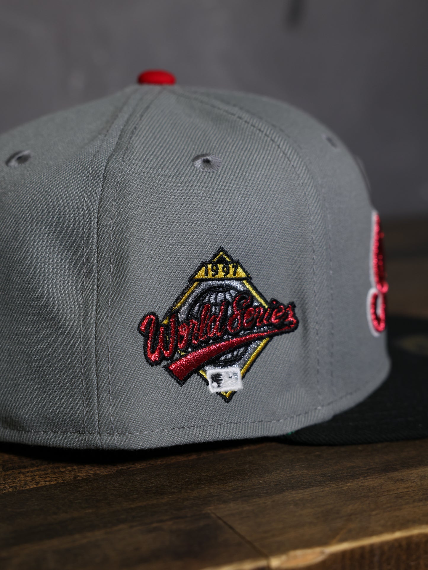 Cleveland Indians 1997 World series Dark Graphite/Black 59Fifty New Era