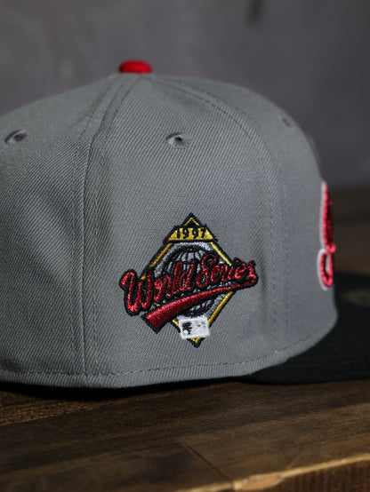 Cleveland Indians 1997 World series Dark Graphite/Black 59Fifty New Era