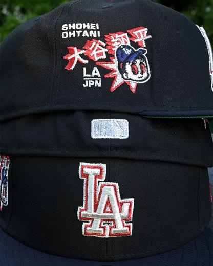 Los Angeles Dodgers Shohei Ohtani Black/Navy 59Fifty New Era