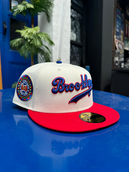 Brooklyn Dodgers 1942 All Star Game Chrome White/Red 59Fifty New Era