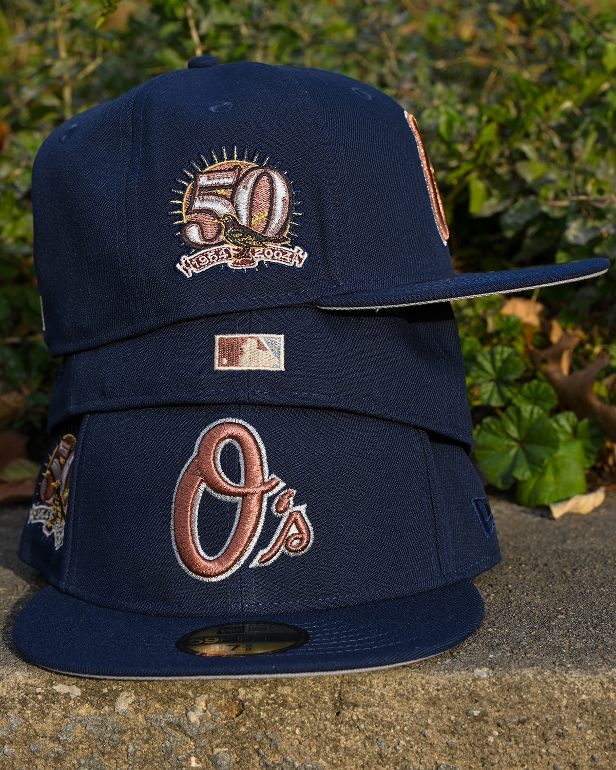 Baltimore Orioles 50th Anniversary Oceanside Blue 59Fifty New Era