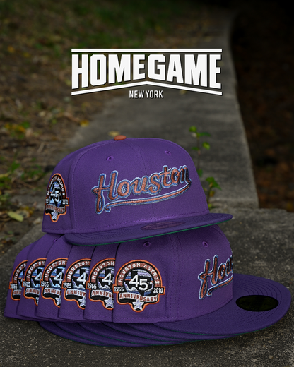 Houston Astros 45th Anniversary Varsity Purple/New Orchid 59Fifty New Era