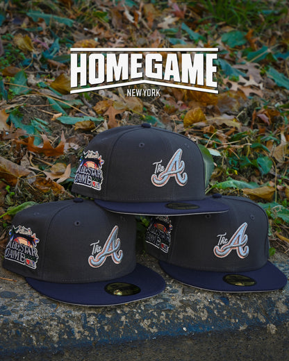 Atlanta Braves 2000 All Star Game Dark Graphite/Night Shift Navy 59Fifty New Era