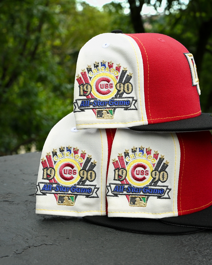 Washington Nationals 1990 All Star Game Scarlet/Royal/Canary 59Fifty New Era