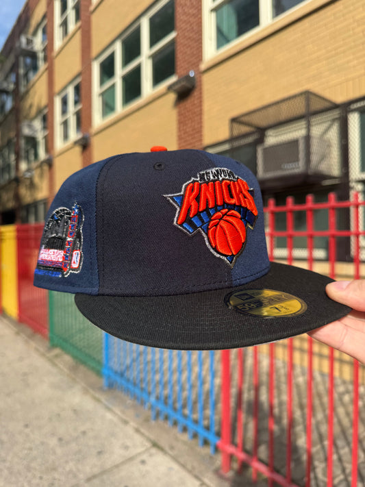 New York Knicks 1998 All Star Weekend Pinwheel Oceanside Blue/Navy/Black 59Fifty New Era