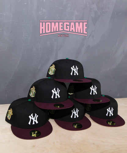 PRE-ORDER! New York Yankees 1961 World Series Black/Burgundy 59Fifty New Era