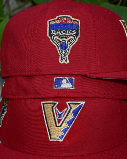 Arizona Diamondbacks 1998 Inaugural Season Scarlet Red 59Fifty New Era