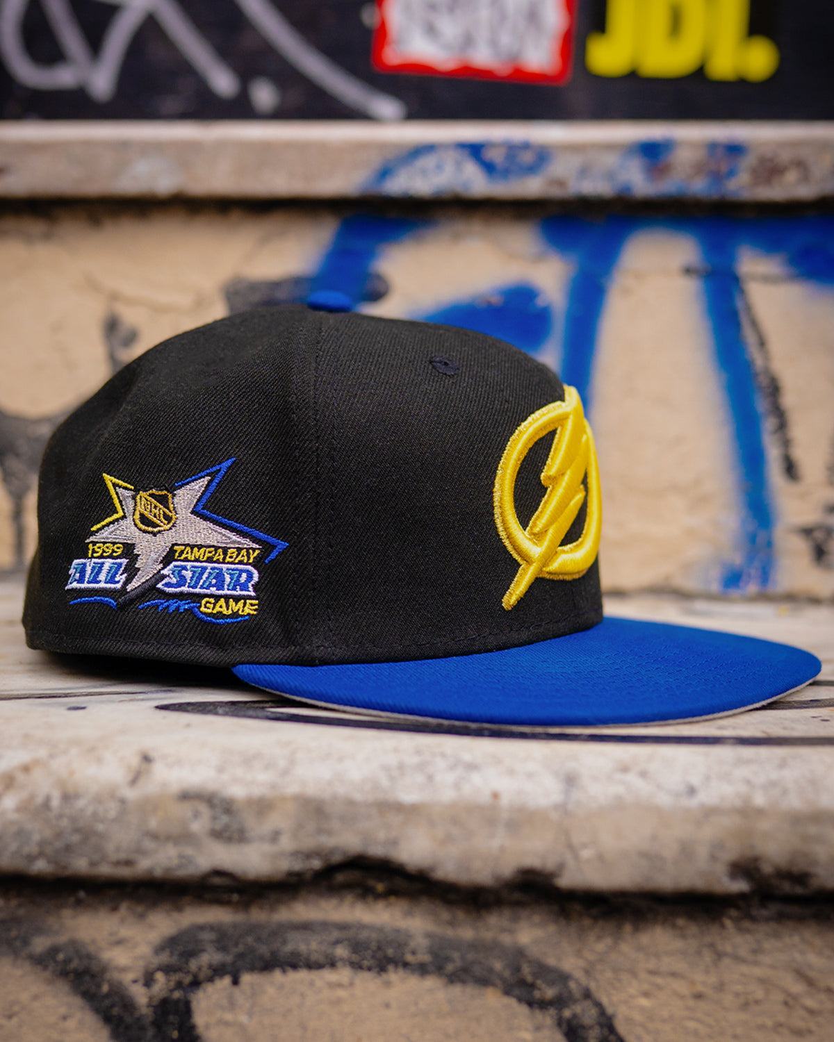Tampa Bay Lighting 1999 All Star Game Black/Light Royal 59Fifty New Era