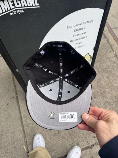 New York Knicks Plain Jain Black 59Fifty New Era