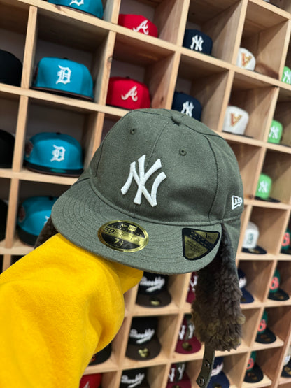 New York Yankees Camo Dog Ears Olive 59Fifty New Era