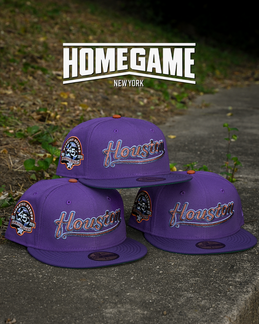 Houston Astros 45th Anniversary Varsity Purple/New Orchid 59Fifty New Era