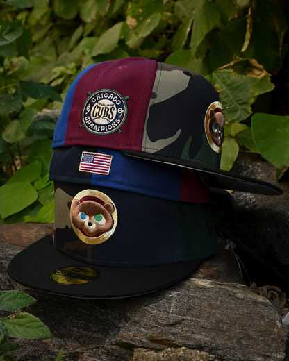 Chicago Cubs 1907 Chicago Champion Multi/Black 59Fifty New Era