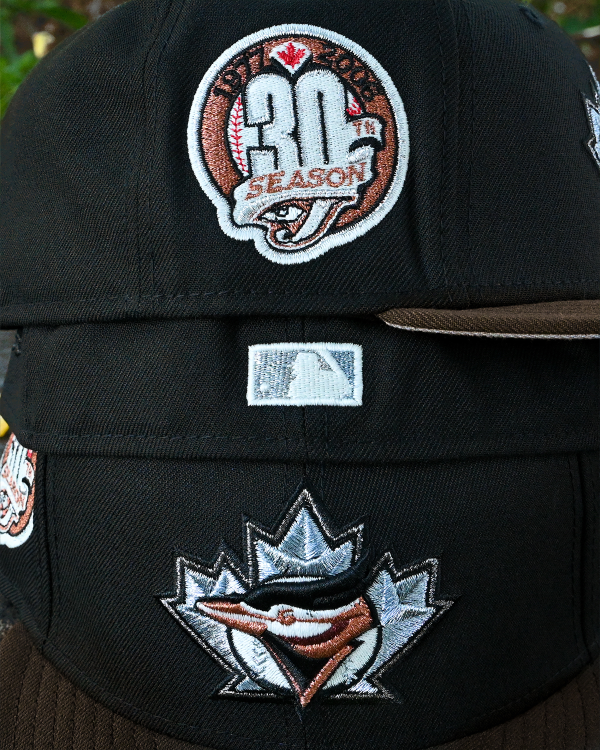 Toronto Blue Jays 30 Season Black/Walnut 59Fifty New Era