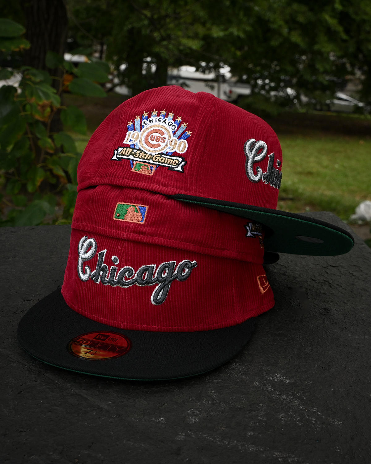 Chicago White Sox 1990 All Star Game Red Corduroy/Black 59Fifty New Era