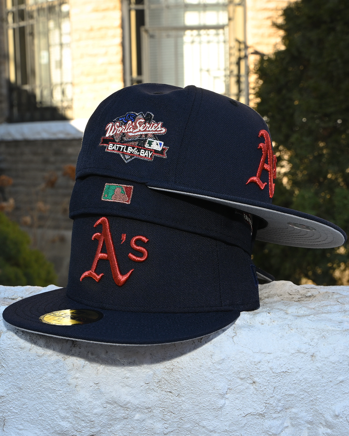 Oakland Athletics 1989 World Series Navy 59Fifty New Era