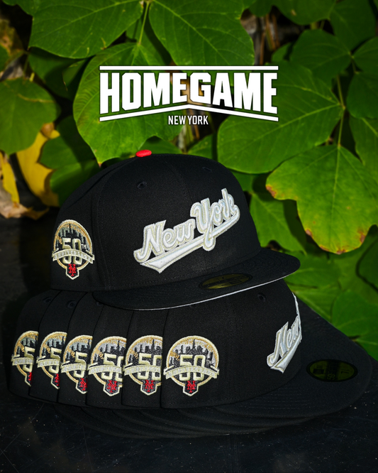 New York Mets 50th Anniversary Black 59Fifty New Era