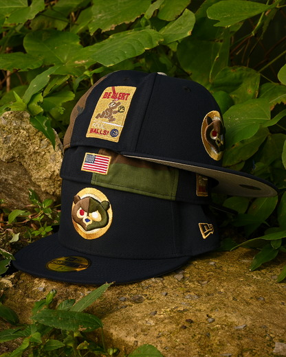 Chicago Cubs Be Alert Foul Balls Nightshade Navy 59Fifty New Era