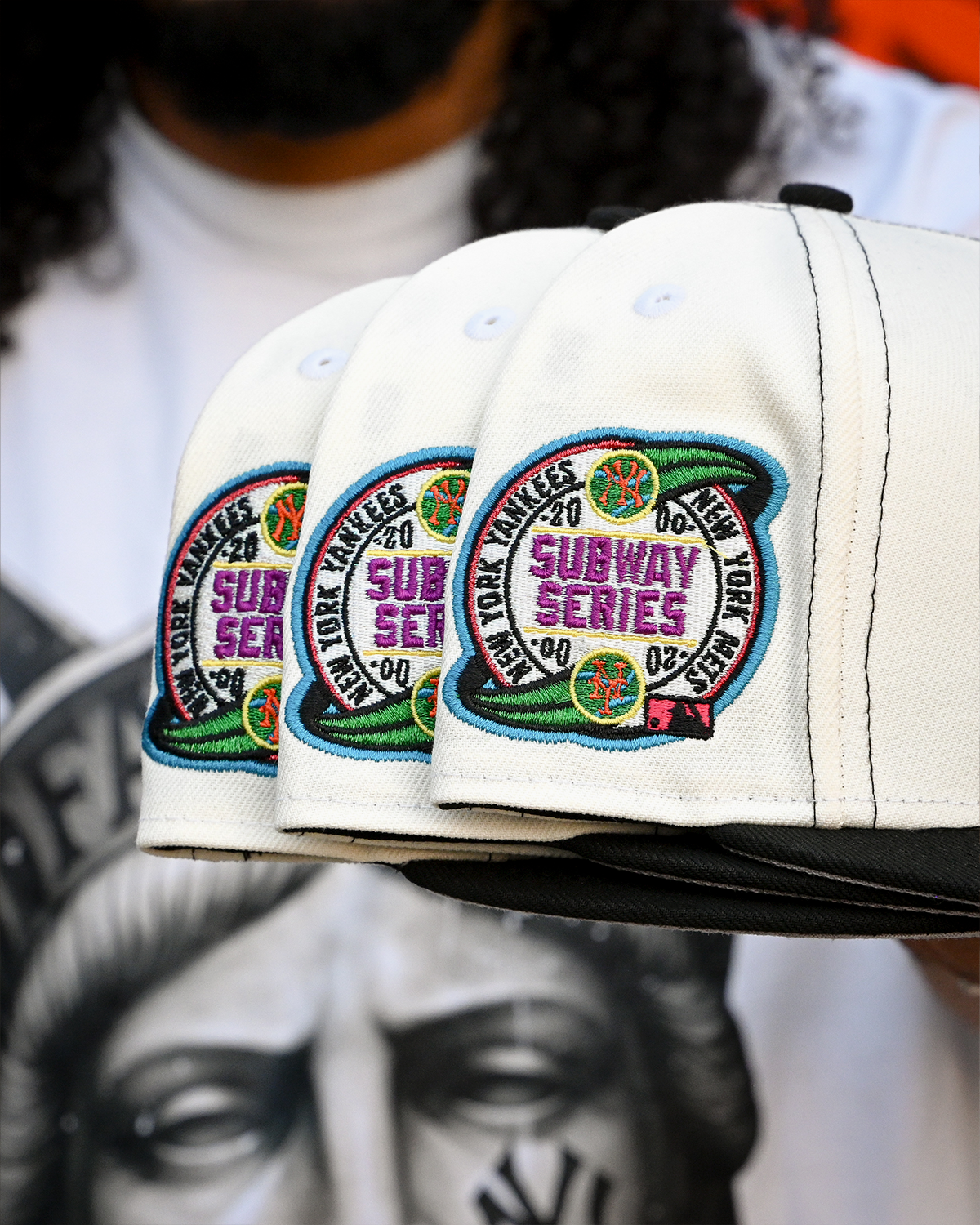 New York Yankees 2000 Subway Series Chrome White/Black 59Fifty New Era