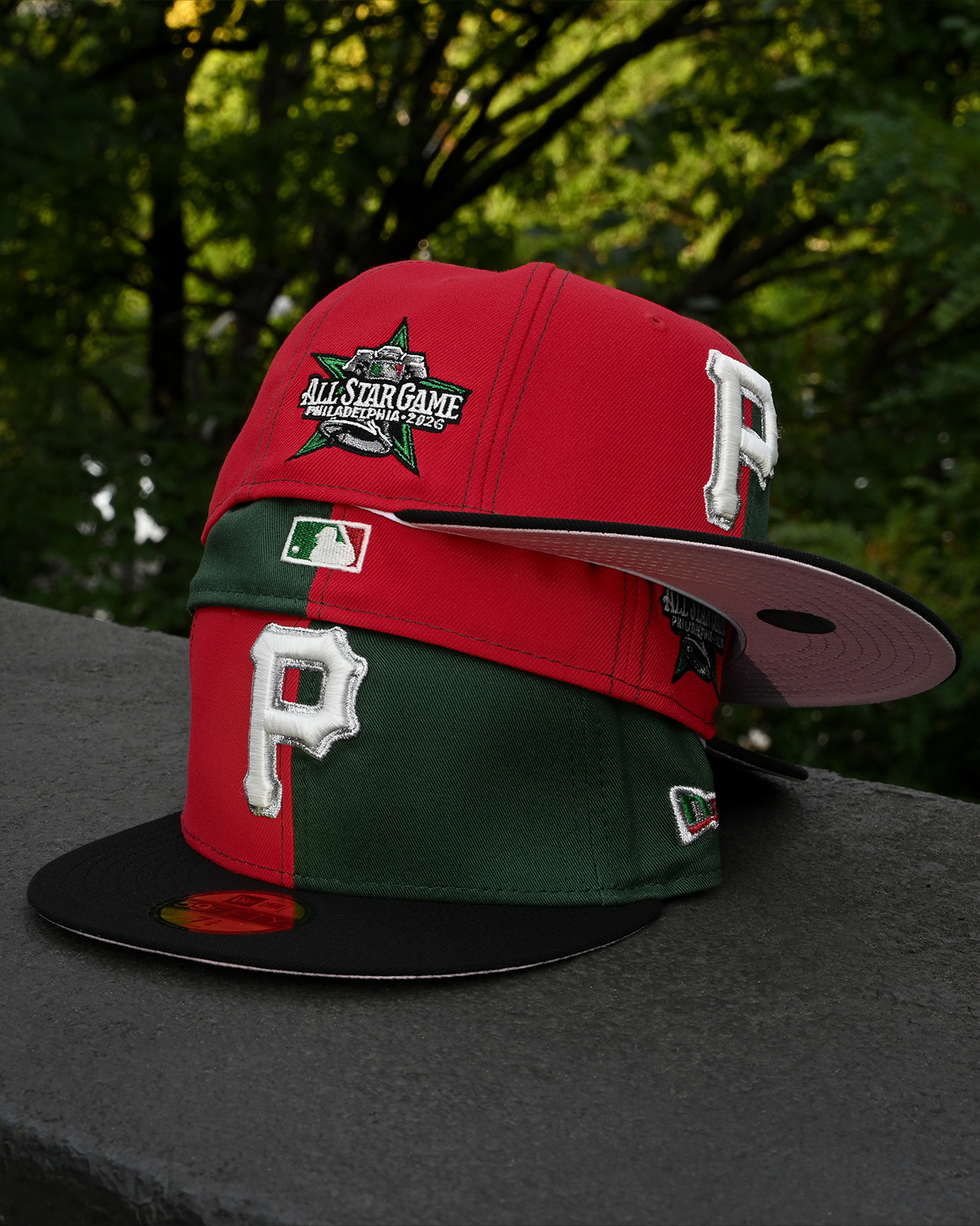 Pittsburgh Pirates 2026 All Star Game Scarlet/Dark Green/Black 59Fifty New Era