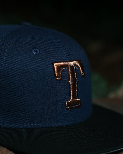 Texas Rangers Final Season Oceanside Blue/Black 59Fifty New Era