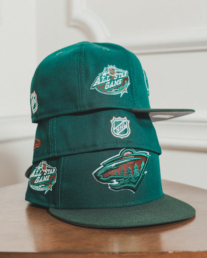 Minnesota Wilds 2004 All Star Game Dark Green 59Fifty New Era