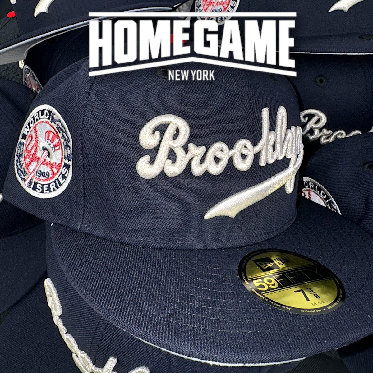 Brooklyn Dodgers 1949 World Series Navy 59Fifty New Era