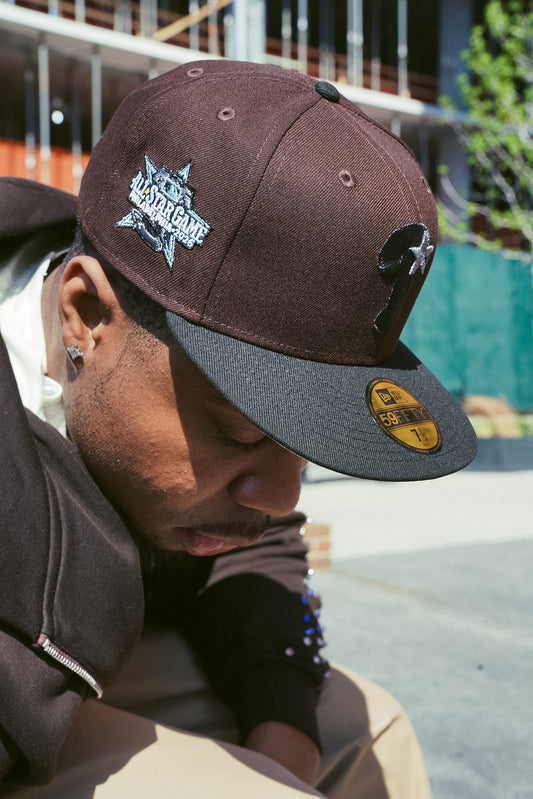 PRE-ORDER! Philadelphia Phillies 2026 All Star Game Brown/Black 59Fifty New Era