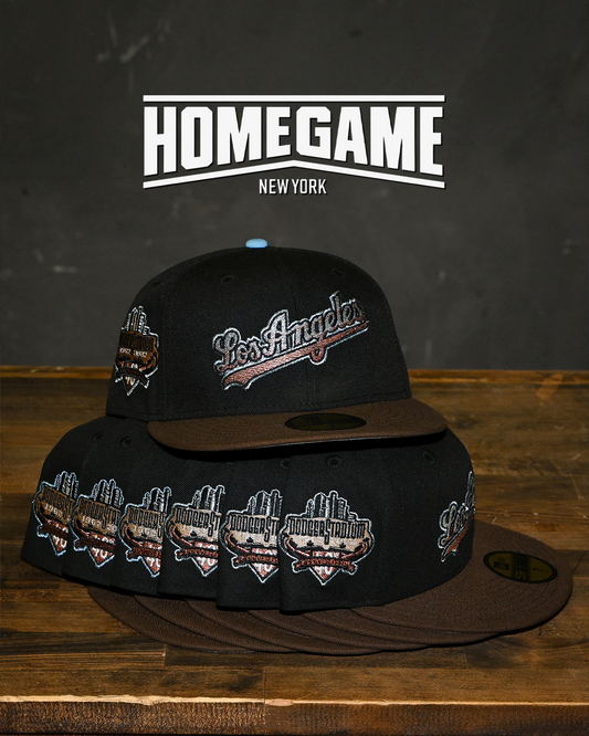Los Angels Dodgers Stadium 40th Anniversary Black/Walnut 59Fifty New Era