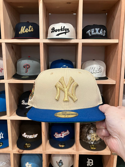 New York Yankees 1939 World Series Vegas Gold/Light Royal 59Fifty New Era