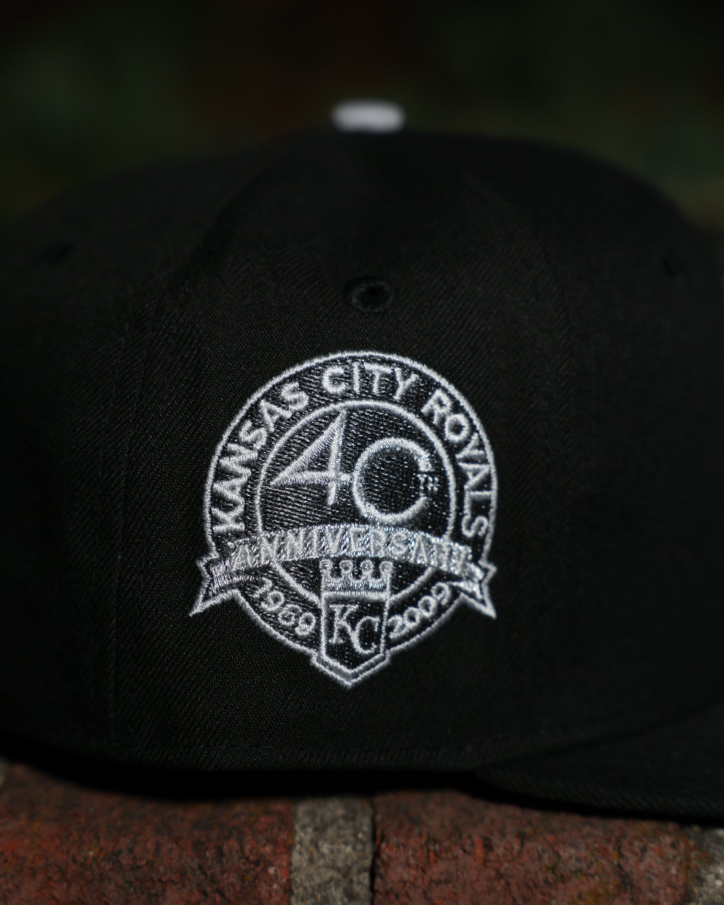 Kansas City Royals 40th Anniversary Black 59Fifty New Era