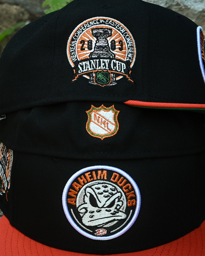 Anaheim Ducks 2003 Stanley Cup Black/Orange 59Fifty New Era