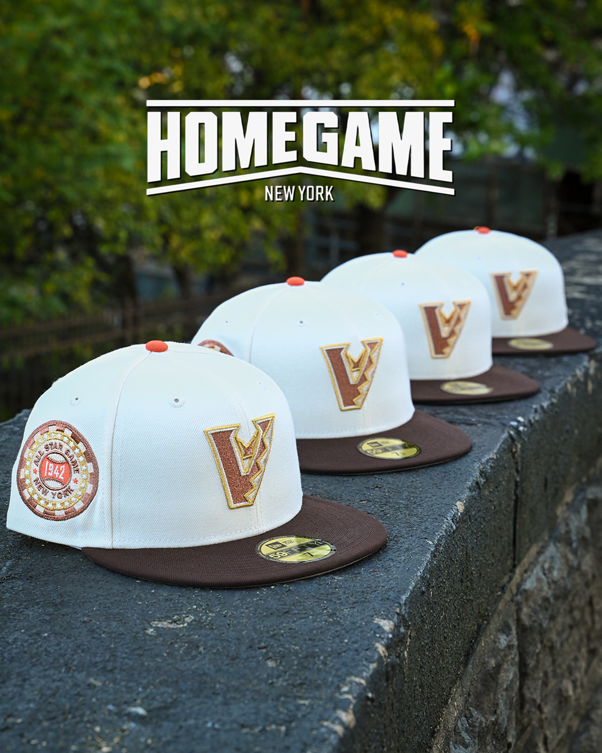 Arizona Diamondbacks 1942 All Star Game Chrome White/Walnut 59Fifty New Era