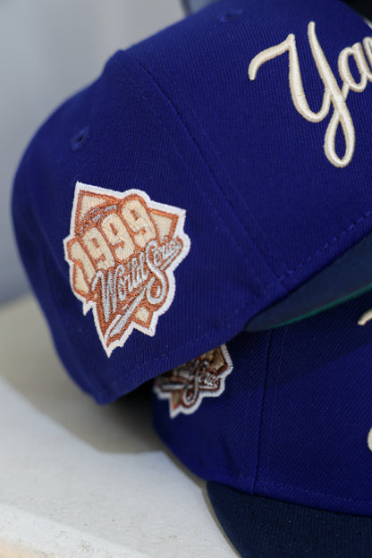 New York Yankees 1999 World Series Dark Royal/Oceanside Blue 59Fifty New Era