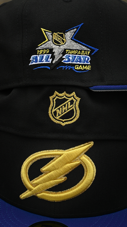 Tampa Bay Lighting 1999 All Star Game Black/Light Royal 59Fifty New Era