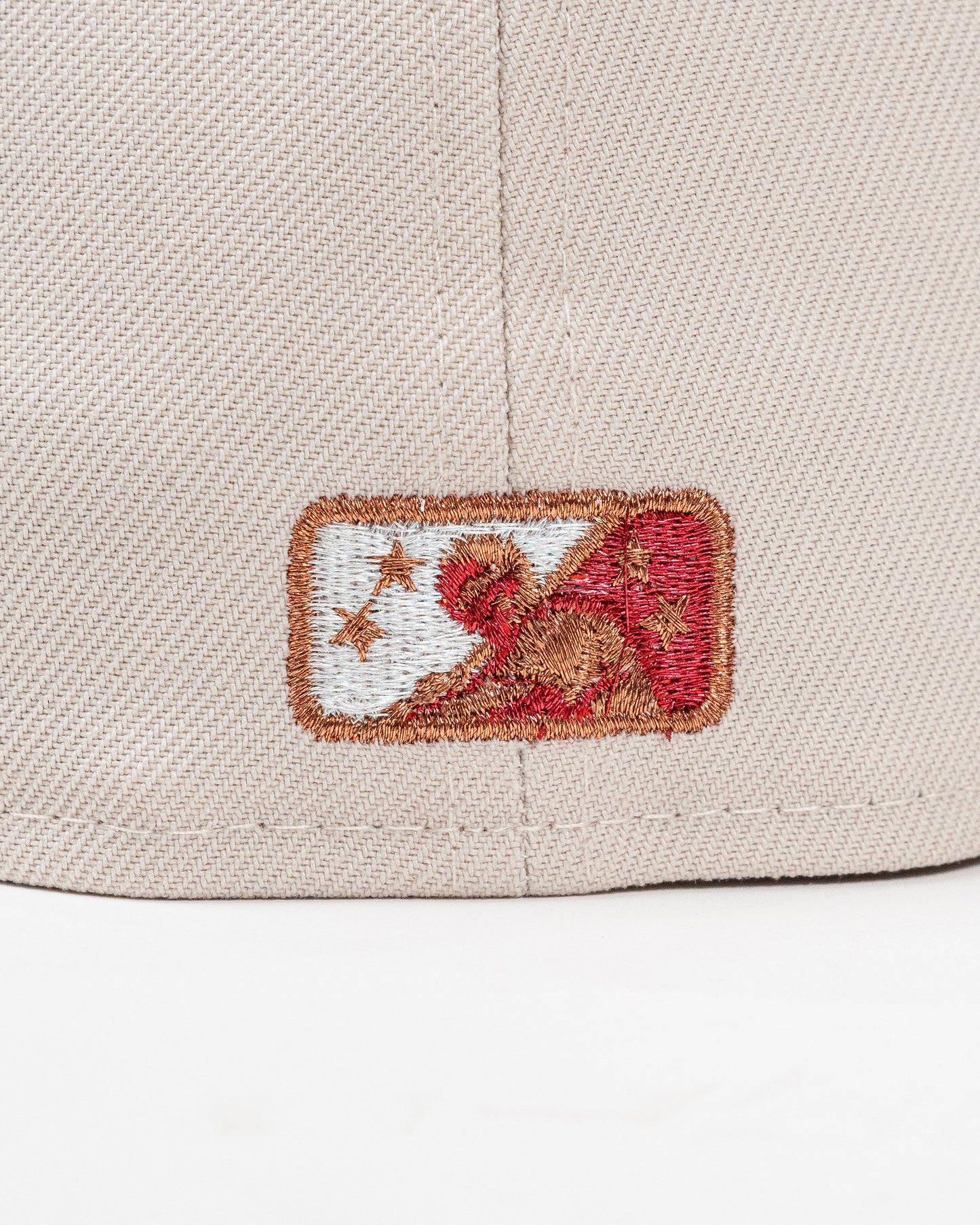 PRE-ORDER! Kinston Indians Jacobs Field Stone/Brown Corduroy 59Fifty New Era