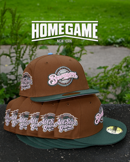 Milwaukee Brewers 2002 All Star Game Khaki/Dark Green 59Fifty New Era
